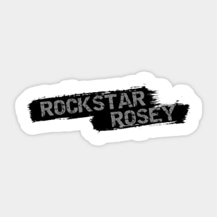 Rockstar Rosey - Original Namestamp Sticker